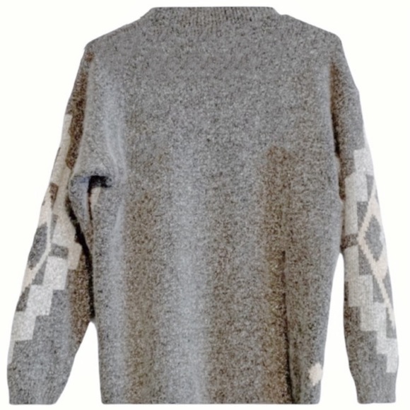 SANTORIA Southwest Embroidered Beaded Sweater - Picture 4 of 5